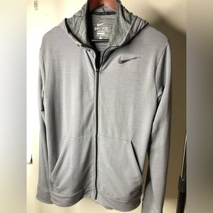 Nike running Dri fit zip hoodie